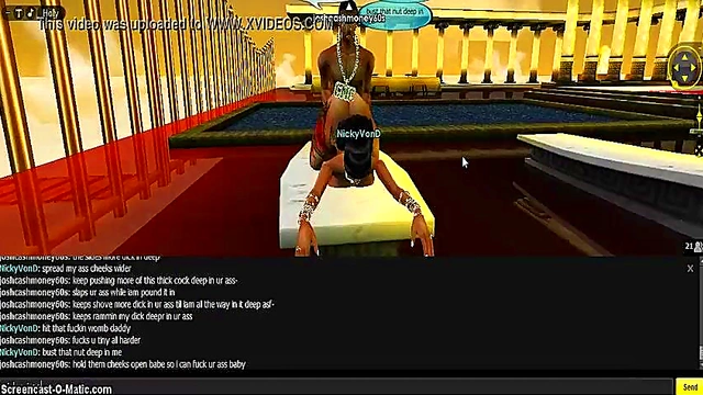 Nicky Greek Seduces in 3D Anime Porn Game Adventure