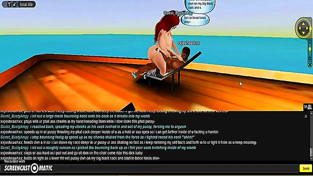 Amy Bangs Boat in Steamy 3D Hentai Game Adventure