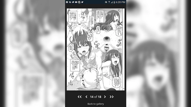 Cute Manga Hentai Girl Seduces With Sexy Anime Action