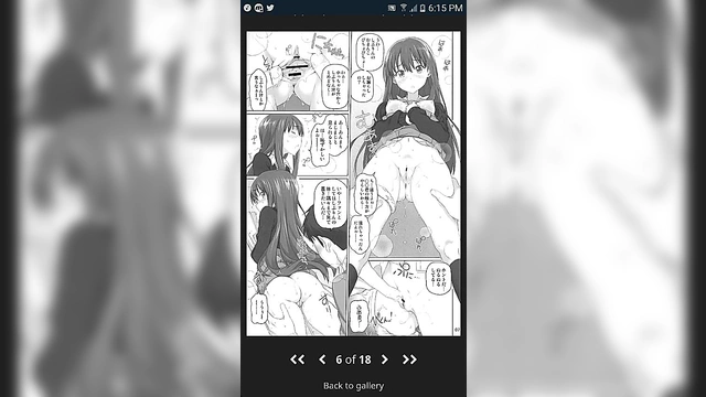 Cute Manga Hentai Girl Seduces With Sexy Anime Action