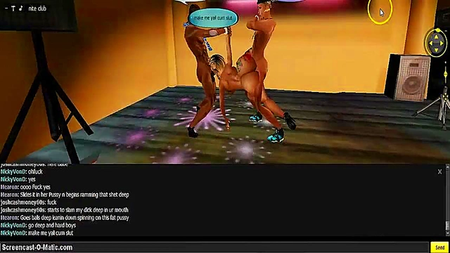 Nicky D FAF – 3D Cartoon Game Gangbang Adventure