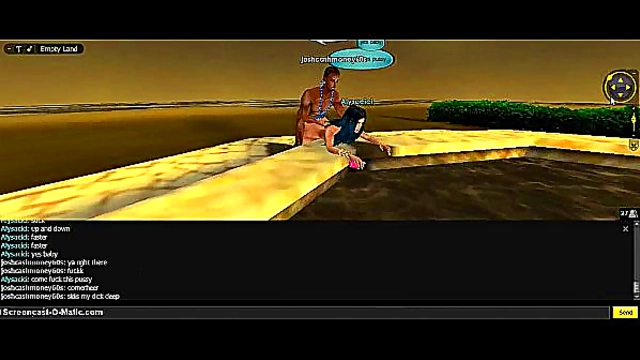 Cute Cici Takes 3D Cartoon Dick In Wild IMVU Game Session