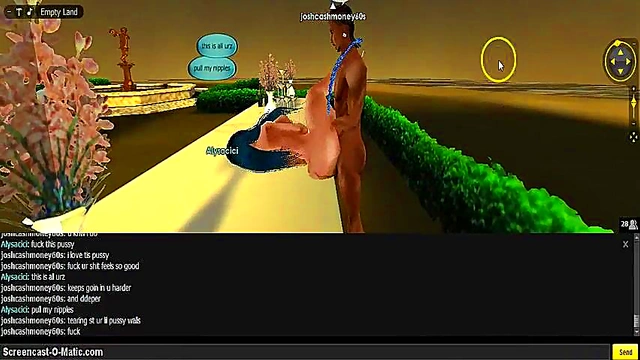 Cute Cici Takes 3D Cartoon Dick In Wild IMVU Game Session