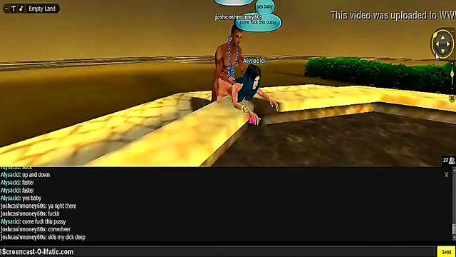 Cute Cici Takes 3D Cartoon Dick In Wild IMVU Game Session