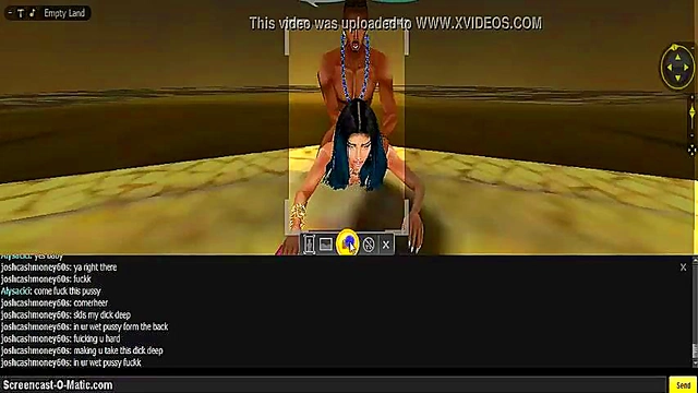 Cute Cici Takes 3D Cartoon Dick In Wild IMVU Game Session