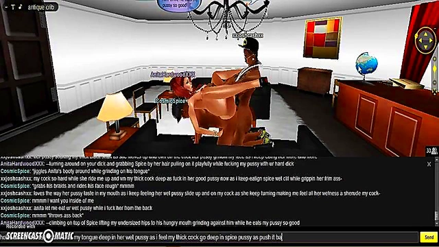 Anita Spice 3D Hentai Porn 3Sum Adventure With Game IMVU Characters