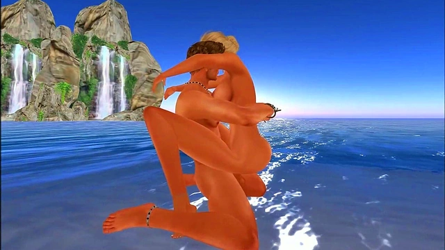 Relaxed Lazy Sunday With 3D Cartoon Couple Enjoying Steamy Moments