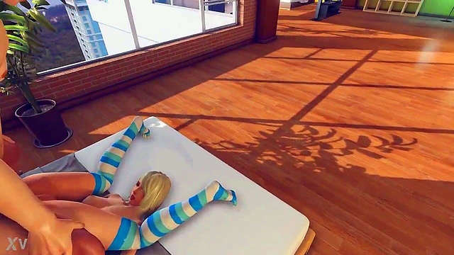 Hetero 3D Anime Couple Engage in Virtual Sex Adventure