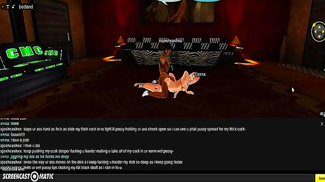 Lvnna Seduces You In Her Bedroom With 3D Anime Game Action