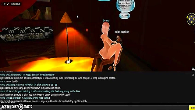 Lvnna Seduces You In Her Bedroom With 3D Anime Game Action