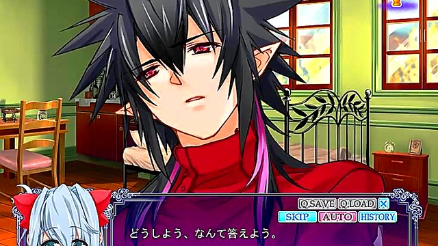 Horny Otome Game Heroine Gets Fucked Under The Moon In Anime Style