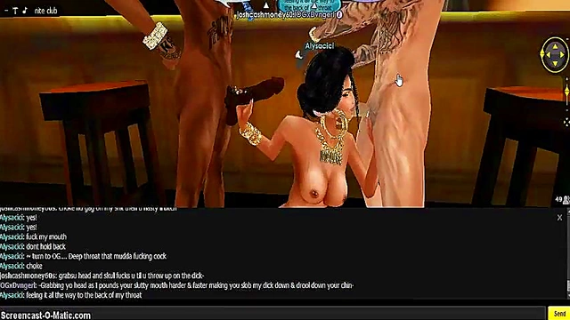 Cici Gold Gets Gangbang Action In 3D Anime Adventure