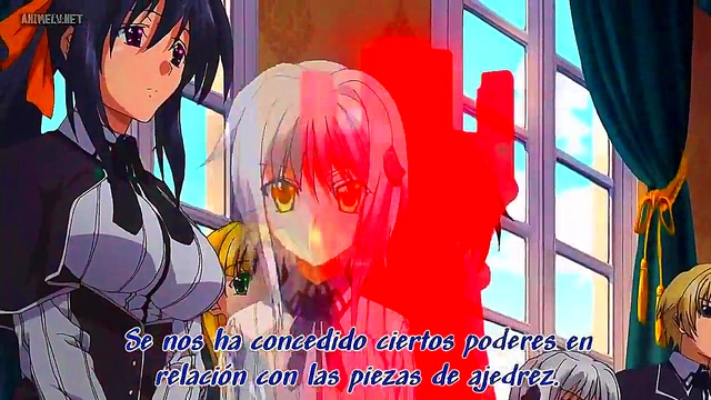 Horny Anime Chick Gets Ecchi Action In DxD Fantasy Scene