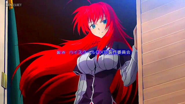 Horny Anime Chick Gets Ecchi Action In DxD Fantasy Scene