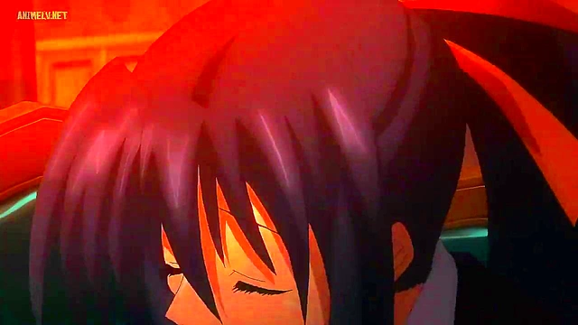 Horny Anime Chick Gets Ecchi Action In DxD Fantasy Scene