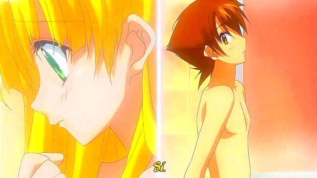 Horny Anime Chick Gets Ecchi Action In DxD Fantasy Scene