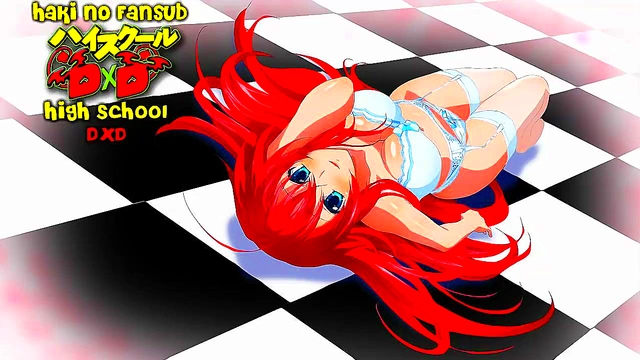 Horny Anime Chick Gets Ecchi Action In DxD Fantasy Scene