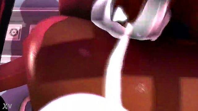 3D Hentai Futa Pharah X Ana – Intense Anime Action With Sexy Girls