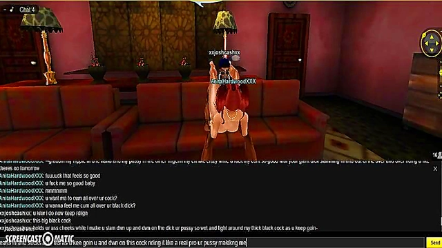 Anita's Red Bedroom – 3D Anime Game Porn SeductionFantasy