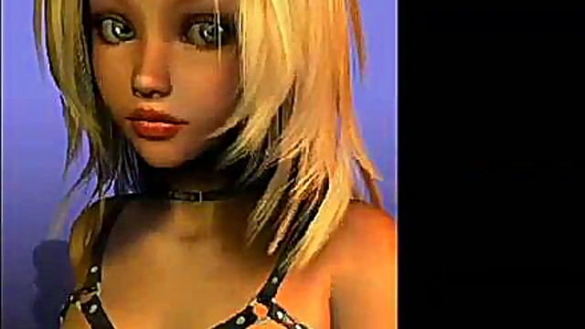 Step Into My Virtual World – Big-Titted Anime Babe Strips & Blows Hardcore