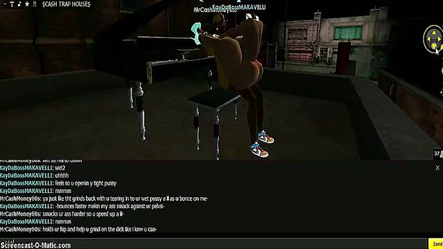 KaydaBoss animator brings sexy 3D IMVU game character to life for hot hentai action