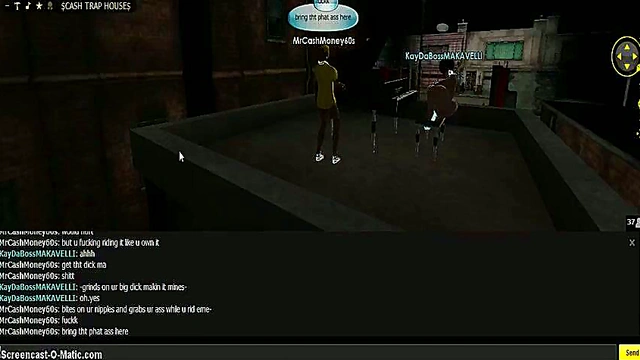 KaydaBoss animator brings sexy 3D IMVU game character to life for hot hentai action