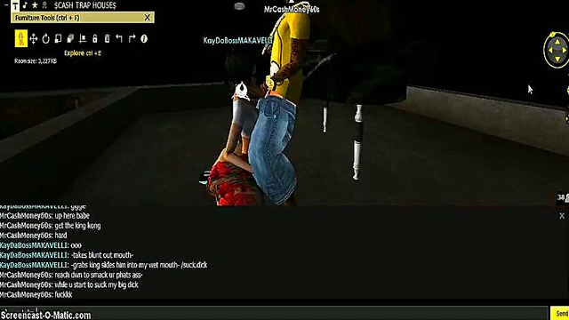 KaydaBoss animator brings sexy 3D IMVU game character to life for hot hentai action