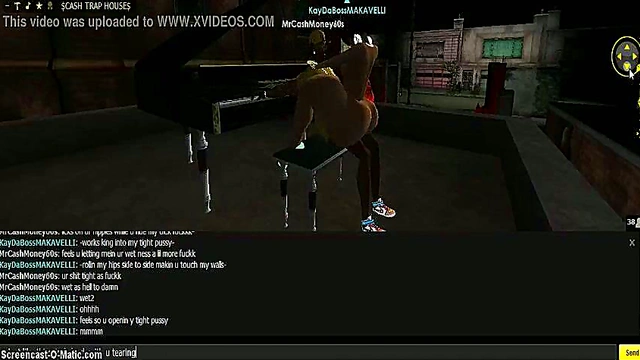 KaydaBoss animator brings sexy 3D IMVU game character to life for hot hentai action