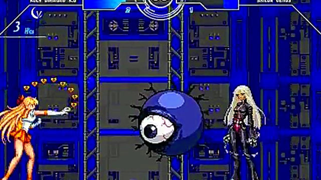 Kuromaru & Kula Diamond Face Off Against Sexy Sailor Venus In Anime Battle