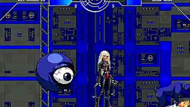 Kuromaru & Kula Diamond Face Off Against Sexy Sailor Venus In Anime Battle