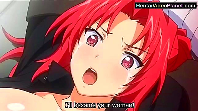 Sexy Anime Babe Shows Off Big Tits In Weird Hentai Outfit