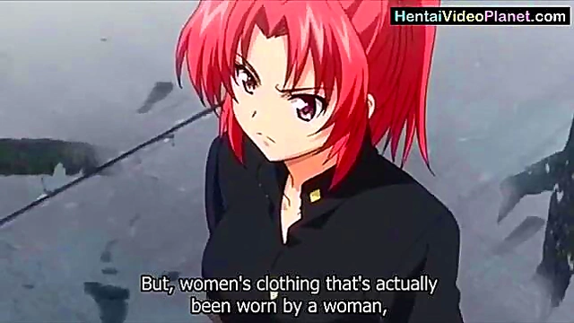 Sexy Anime Babe Shows Off Big Tits In Weird Hentai Outfit