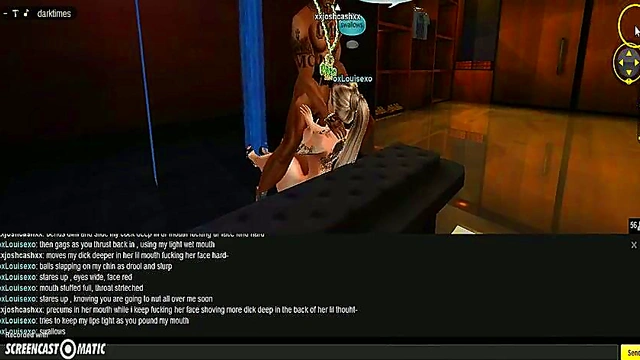 Louise Gets Steamy in 3D Shower Animation Game