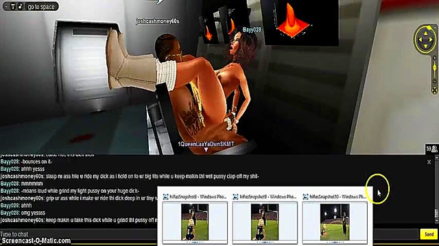 3D Hentai Game Animation – IMVU Porn Scene With Hot Couple Action