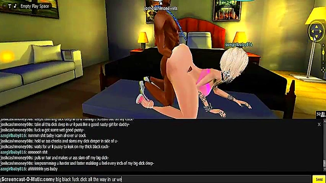 Asian Gold Anime Chick Gets Fucked Hard In 3D Cartoon Action