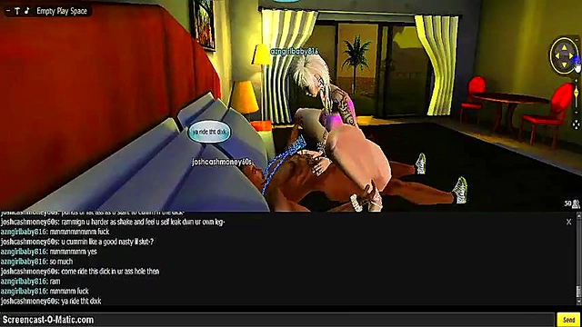 Asian Gold Anime Chick Gets Fucked Hard In 3D Cartoon Action