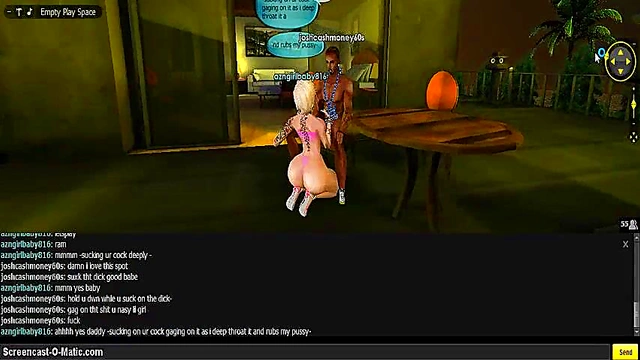 Asian Gold Anime Chick Gets Fucked Hard In 3D Cartoon Action