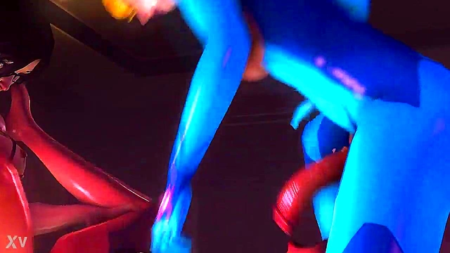 3D Hentai Babe With Glasses Gets Wild In Zero-G Seduction Scene