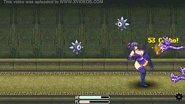 Shinobi Agent With Big Tits Sucks Dick & Swallows Cum In Anime Action Fest