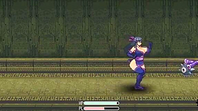 Shinobi Agent With Big Tits Sucks Dick & Swallows Cum In Anime Action Fest