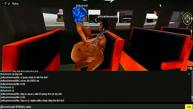 Nicky V's 3D Cartoon Adventure – Steamy IMVU Game Animations