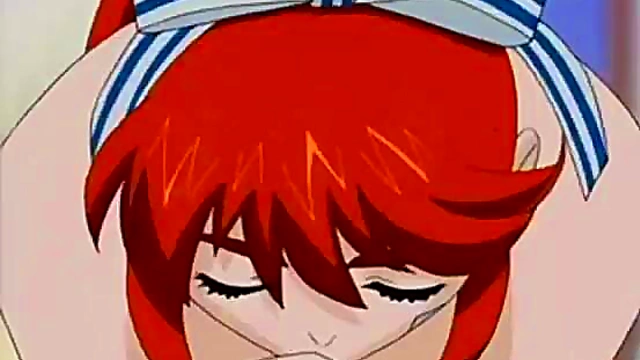 Young Virginal Step-Mom Gives Uncensored Anime Blowjob With Big Tits