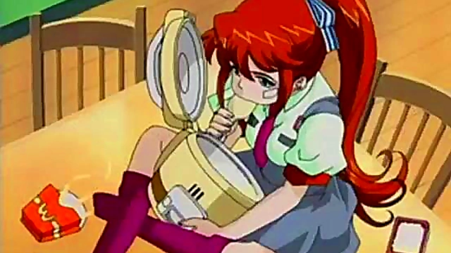 Young Virginal Step-Mom Gives Uncensored Anime Blowjob With Big Tits