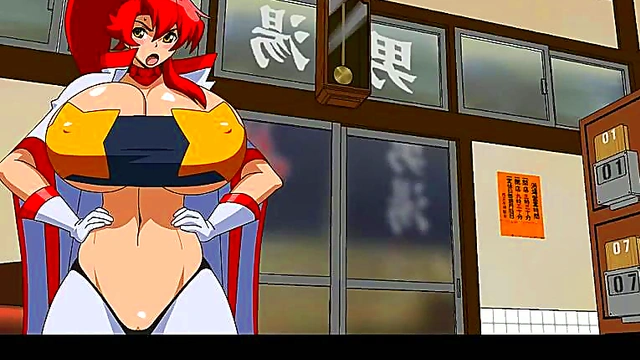 Yoko Littner Seduces With Sexy Anime Action & Hot Hentai Fun