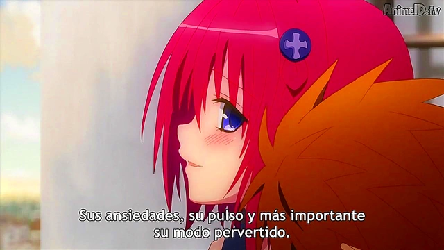 Horny Anime Couple Engages in Steamy Ecchi Action from To Love-Ru Darknes