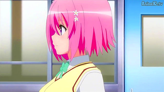 Horny Anime Couple Engages in Steamy Ecchi Action from To Love-Ru Darknes