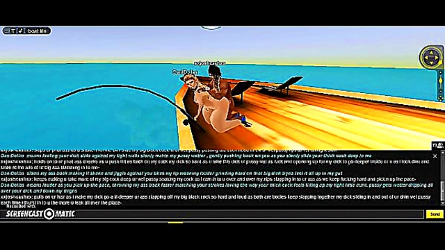 Dani Bang Boat in Intense 3D Hentai Porn Adventure