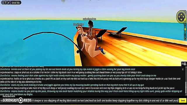 Dani Bang Boat in Intense 3D Hentai Porn Adventure