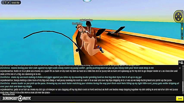Dani Bang Boat in Intense 3D Hentai Porn Adventure