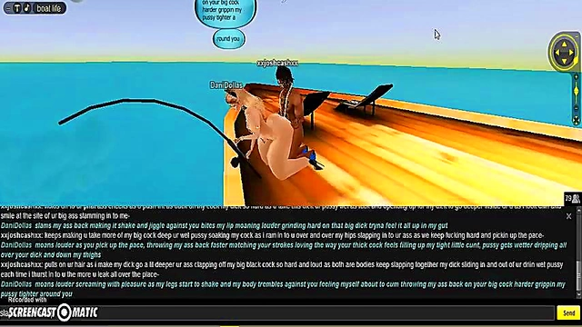 Dani Bang Boat in Intense 3D Hentai Porn Adventure